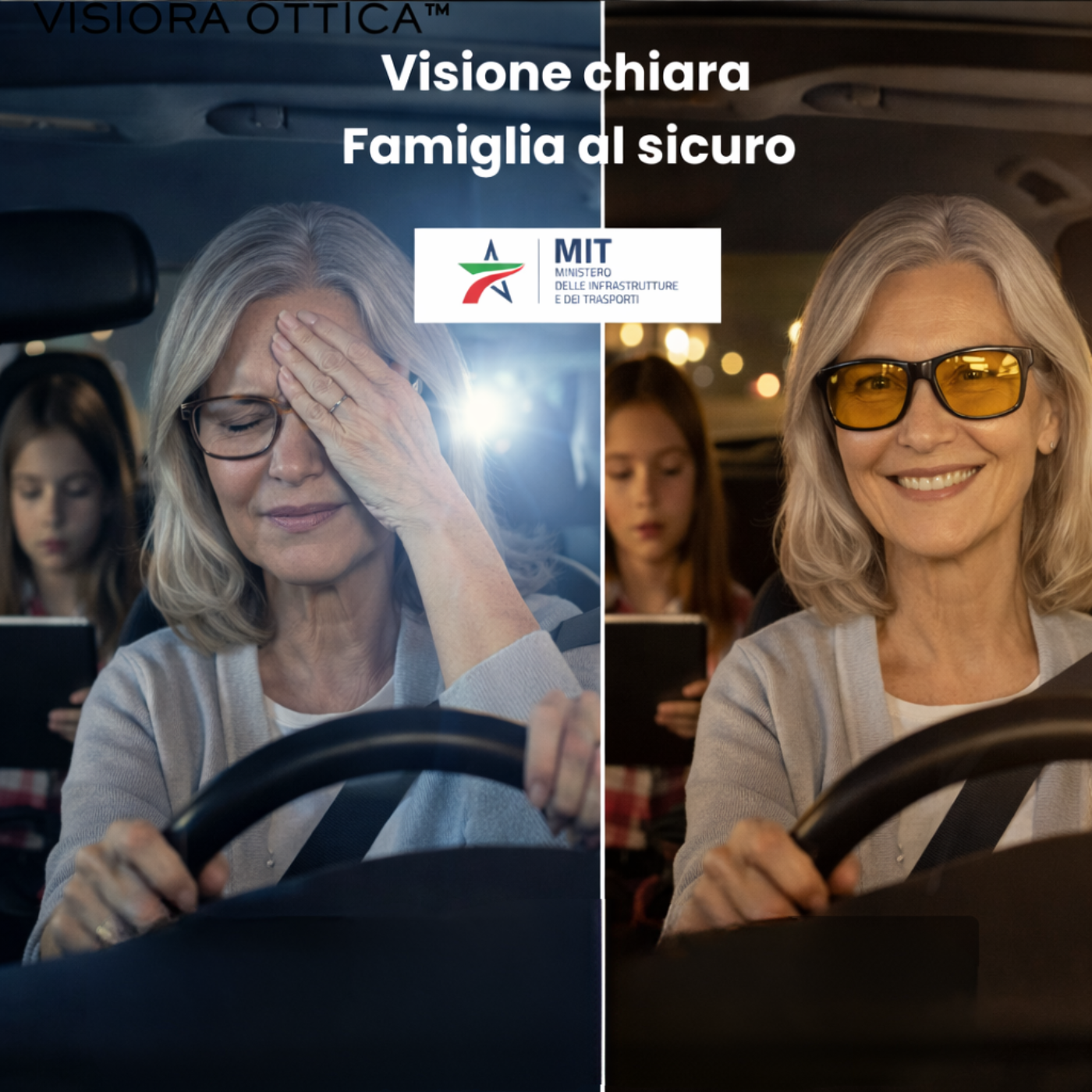 VisioraOttica™ - Gli occhiali che illuminano la tua notte